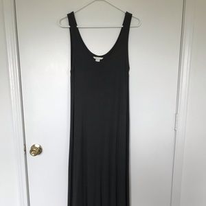 H&M Simple Forest Green Maxi Dress